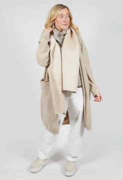Long Cardigan in Beige