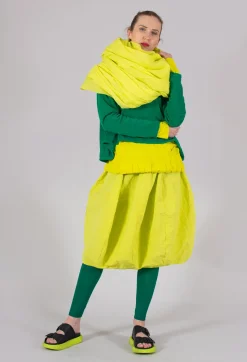 Long Sleeve Jersey T Shirt with Ruffle Hem in Spring