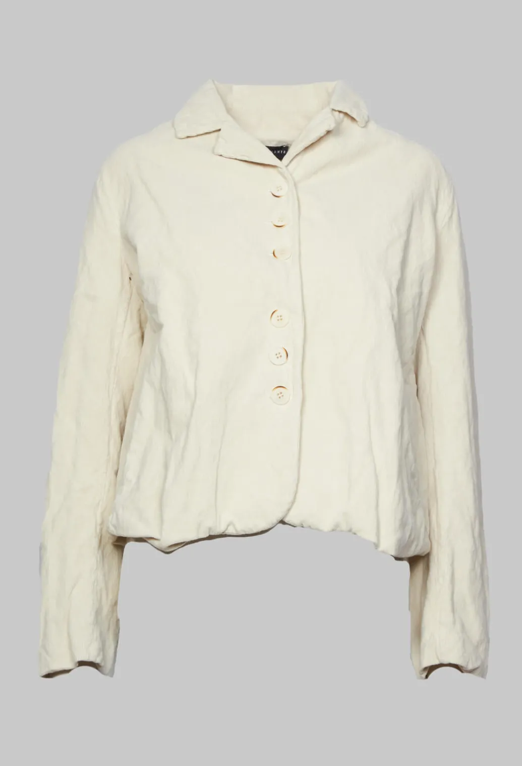 Long Sleeved Jacket in Chalk