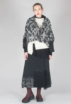 Longline Structred Top in Black