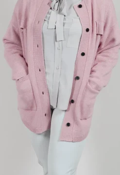 Marion Cardigan in Pink
