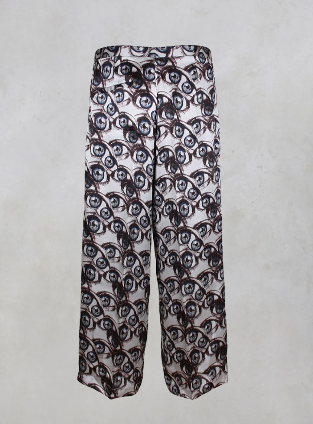 Melo Wide Ankle Grazer Trousers in Multicolor