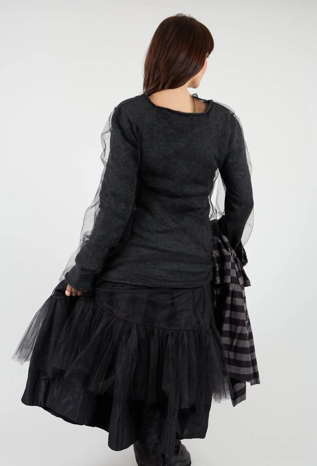 Mesh Knit in Anthra