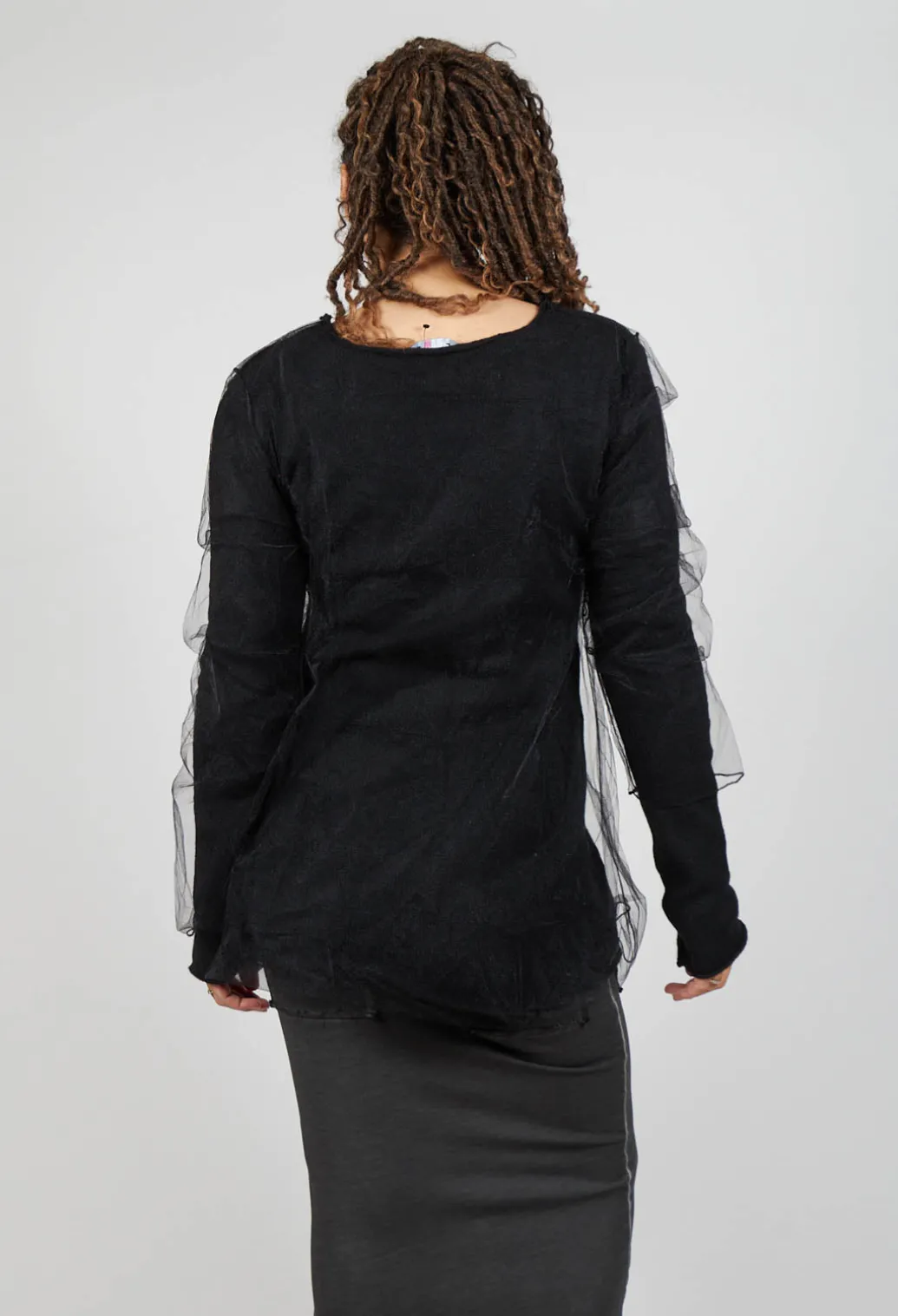 Mesh Knit in Black