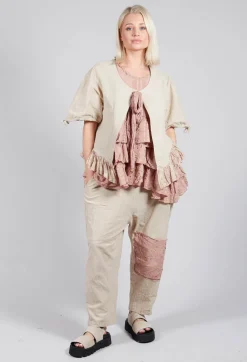 Miracle Top in Embossed Pink