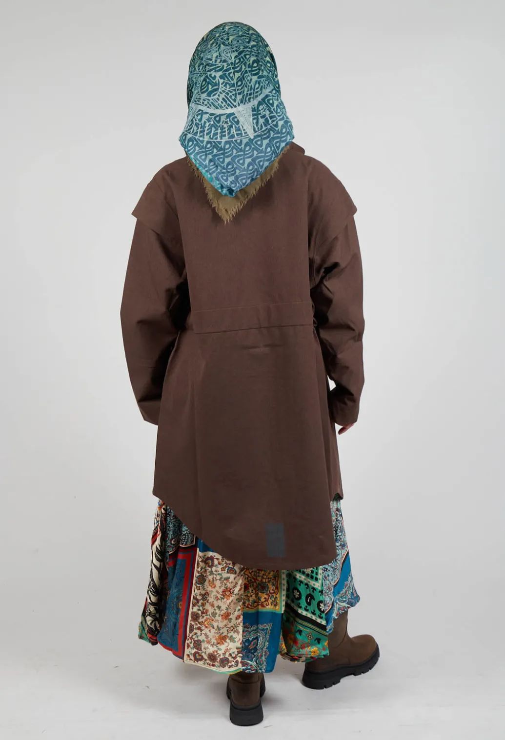 Monsun Coat in Chocolate Brown