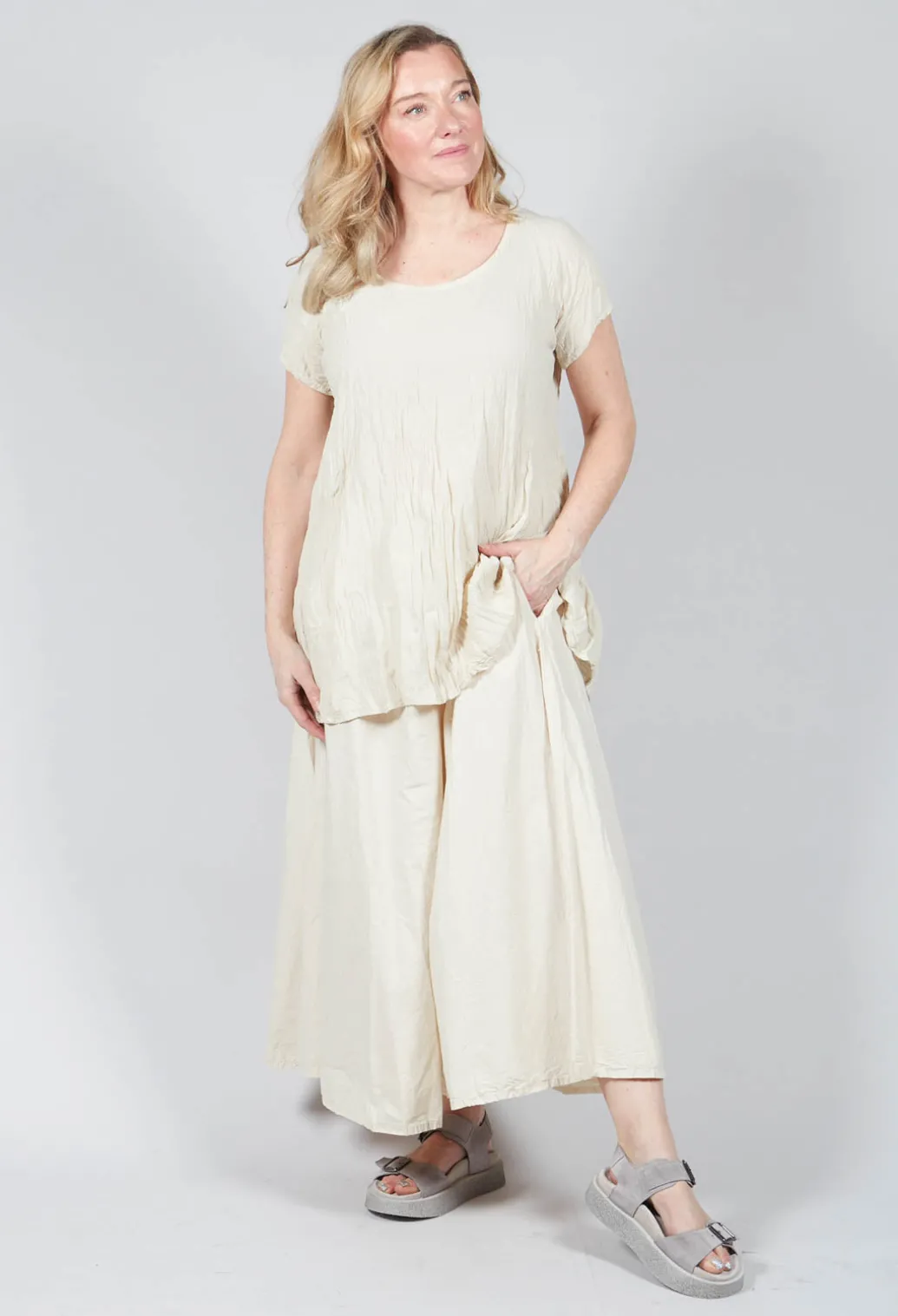 Nahrund Shirt in Stroh