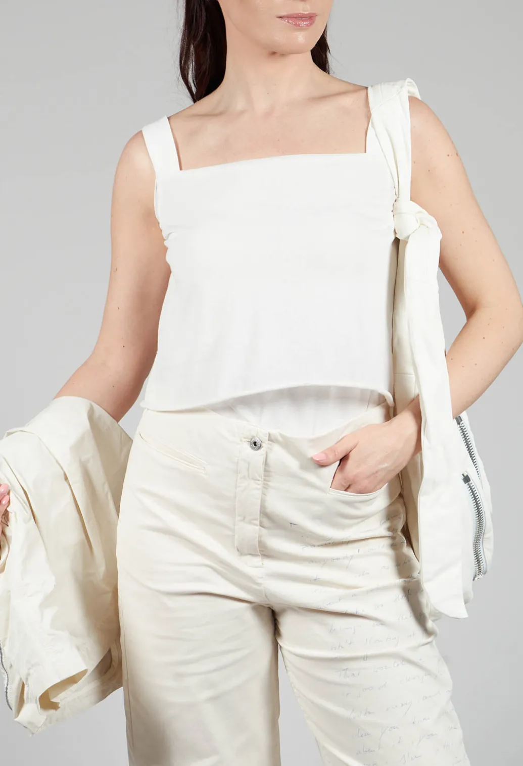 Nu Top In Off White