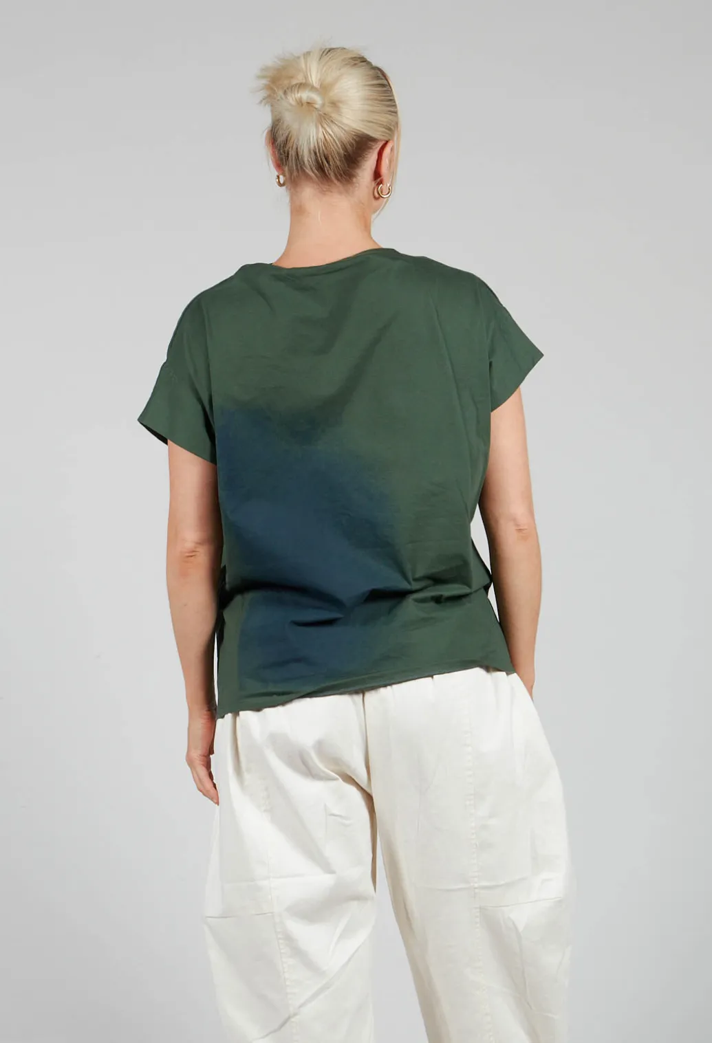 Ombre T-Shirt in Green