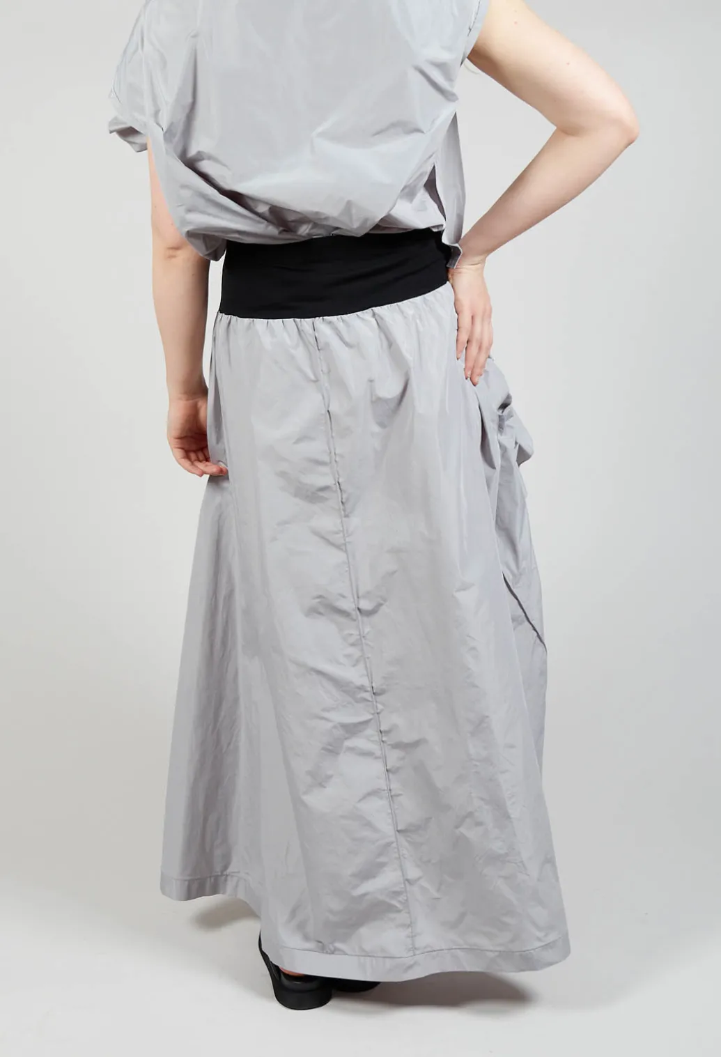 ORDI Skirt in Black Light Grey