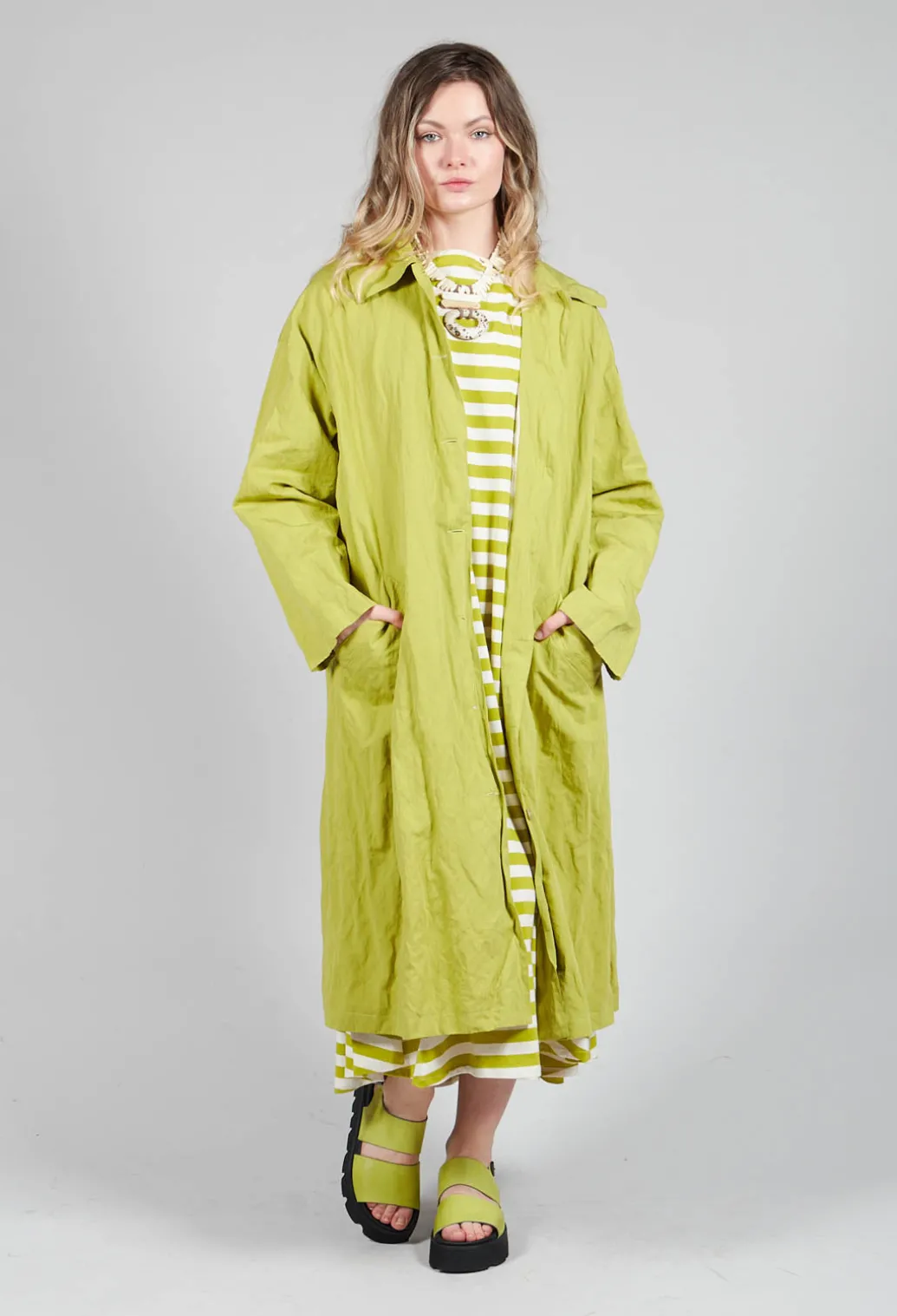Oversized T-Shirt Dress in Pistachio