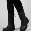 Padded Boots in Nero