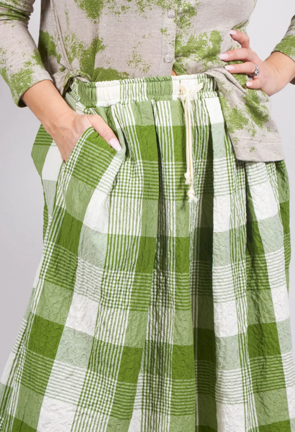 Panarea Q Skirt in Avocado