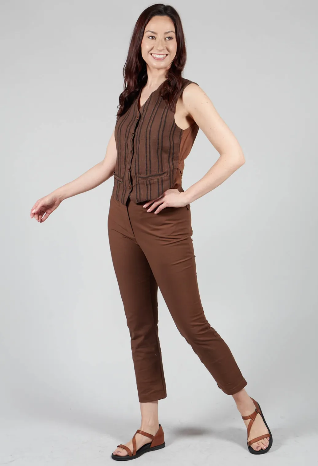 Paquita Trousers in Tobacco