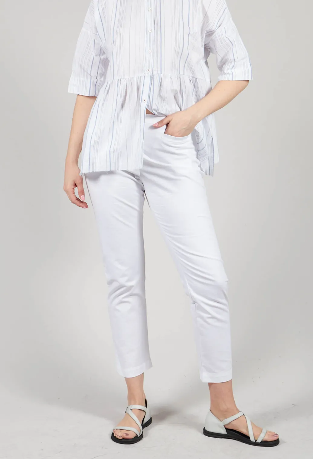 Paquita Trousers in White