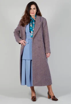 Pencil Skirt in Hokusai Blue