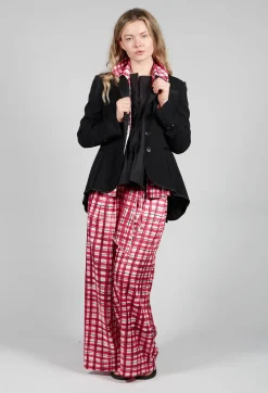 Perpetual Trousers in Pink Check
