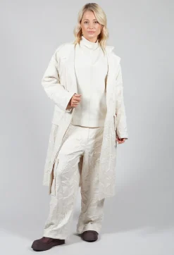 Perry Coat in Off White