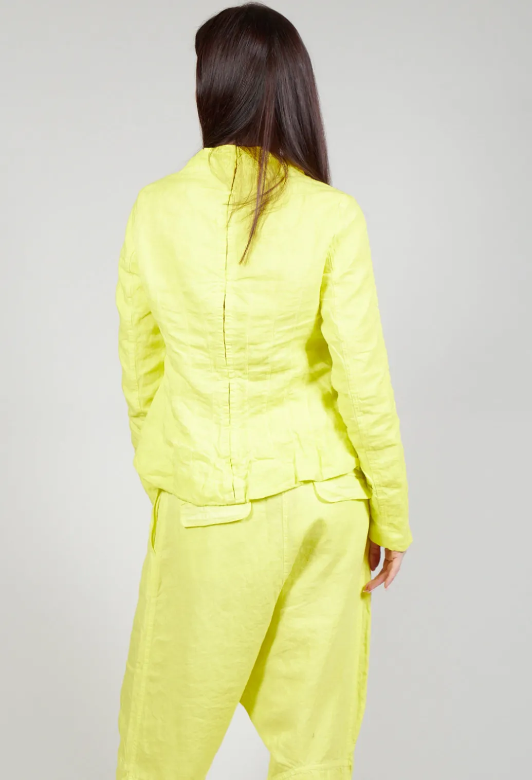 Pinned Sleeve Jacket in Lilly