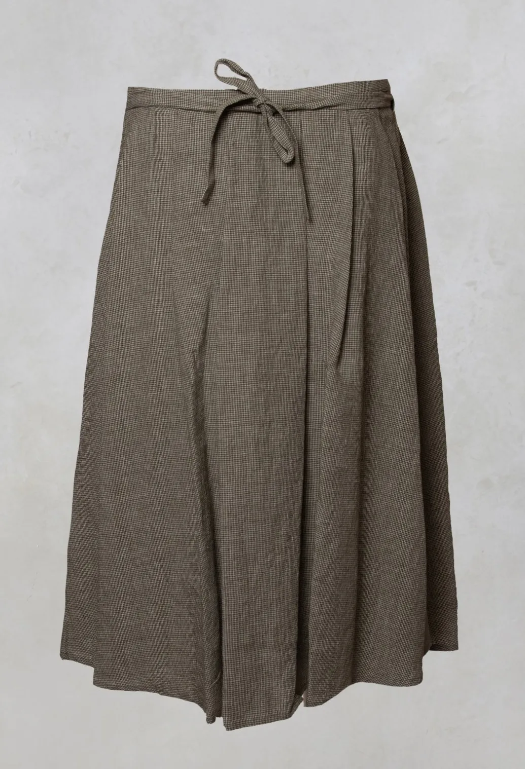 Pleated Skirt in Green