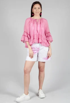Prairie Blouse in Desert Pink