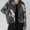 PRE-ORDER - Boxy Linen Jacket in Malibu Print (Pictured in Black Print)