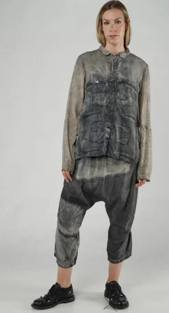 PRE-ORDER -  Button Up Shirt in Moon Pigment (Pictured in Asteroid Pigment)