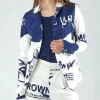 PRE-ORDER - Fitted Jacket in Navy Check (Pictured in Navy Print)