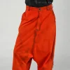 PRE-ORDER - High-Waisted Drop-Crotch in Bleachwash (Pictured in Mandarine)