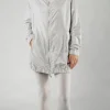 PRE-ORDER -  Hooded Longline Jacket in Moon Sparkle (Pictured in Starwhite Sparkle)