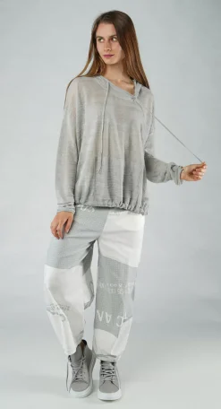 PRE-ORDER - Lightweight Hooded Pullover in Navy (Pictured in Grey)