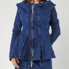 PRE-ORDER - Panelled Denim Jacket in Bleachwash (Pictured in Stonewash)