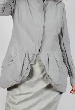 PRE-ORDER -  Pocket Front Jacket in Moon