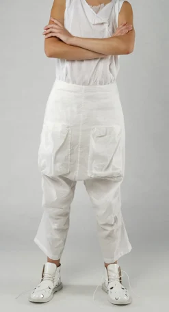 PRE-ORDER -  Pocket Front Trousers in Starwhite