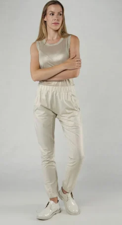 PRE-ORDER -  Pull On Trouser in Moon Sparkle (Pictured in Galaxy Sparkle)