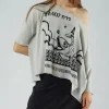 PRE-ORDER - Relaxed Pullover in Grey Offwhite (Pictured in Grey Black)