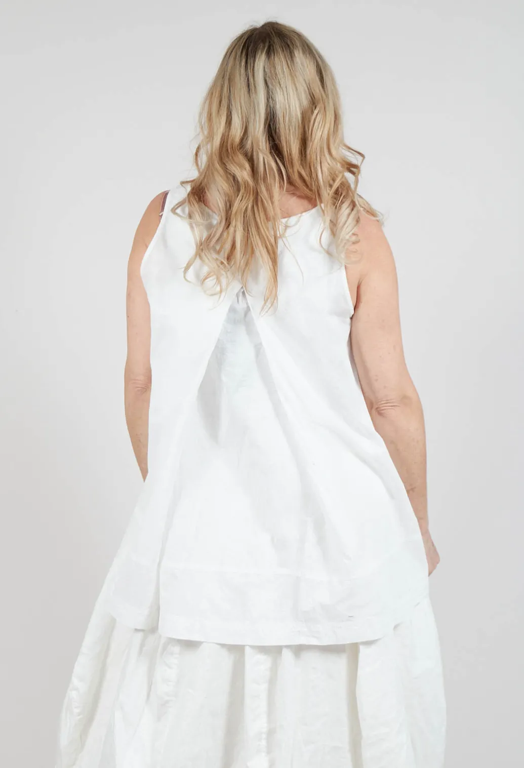 PRE-ORDER - Semi Sheer Top in Starwhite (Pictured in Galaxy Sparkle)