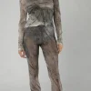PRE-ORDER -  Sheer Print Leggings in Moon Pigment (Pictured in Asteroid Pigment)