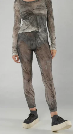 PRE-ORDER -  Sheer Print Leggings in Moon Pigment (Pictured in Asteroid Pigment)