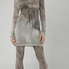 PRE-ORDER -  Sheer Print T-Shirt in Moon Pigment (Pictured in Asteroid Pigment)