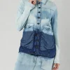 PRE-ORDER -  Tailored Denim Jacket with Contrast Stitching in Mandarine Dye (Pictured in Stonewash)