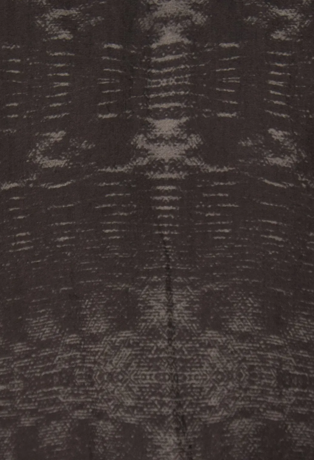 Printed Boxy Shirt Kosta in Chocolat