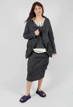 Pull On Pencil Skirt in Asteroid