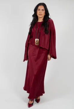 Raj Acto Top in Smoky Red