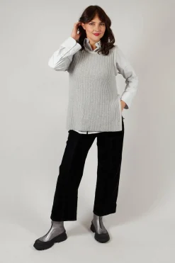 Shi Knit Top in Fog