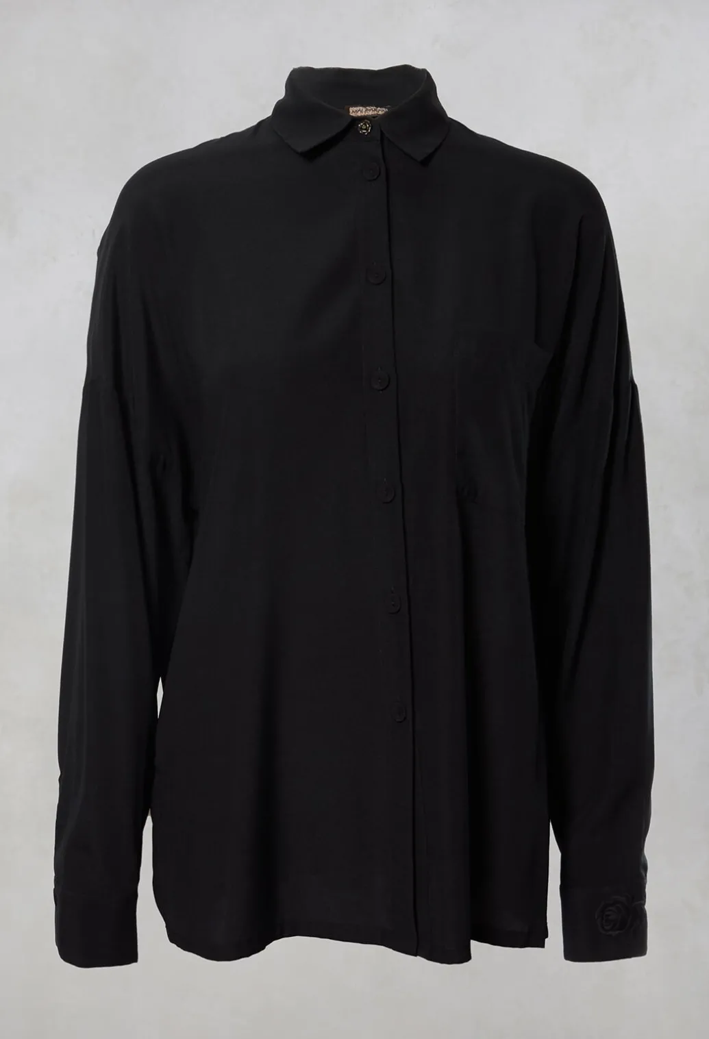 Silk Blouse in Nero