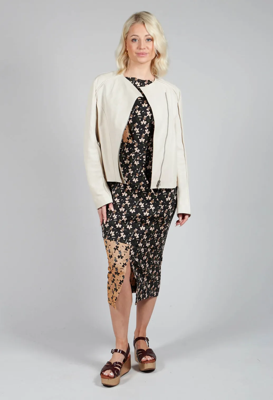 Sinister Pelle Jacket in Sabbia
