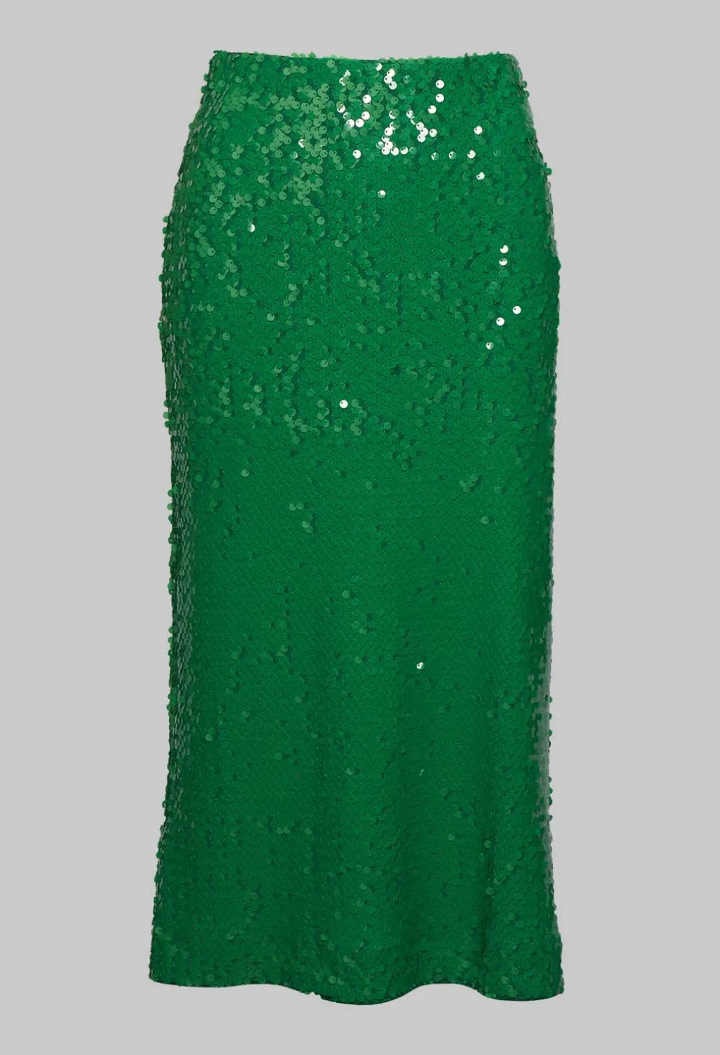 Skirt with Sequin Detail in Green