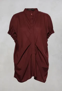 Sleeveless Shirt in Granato