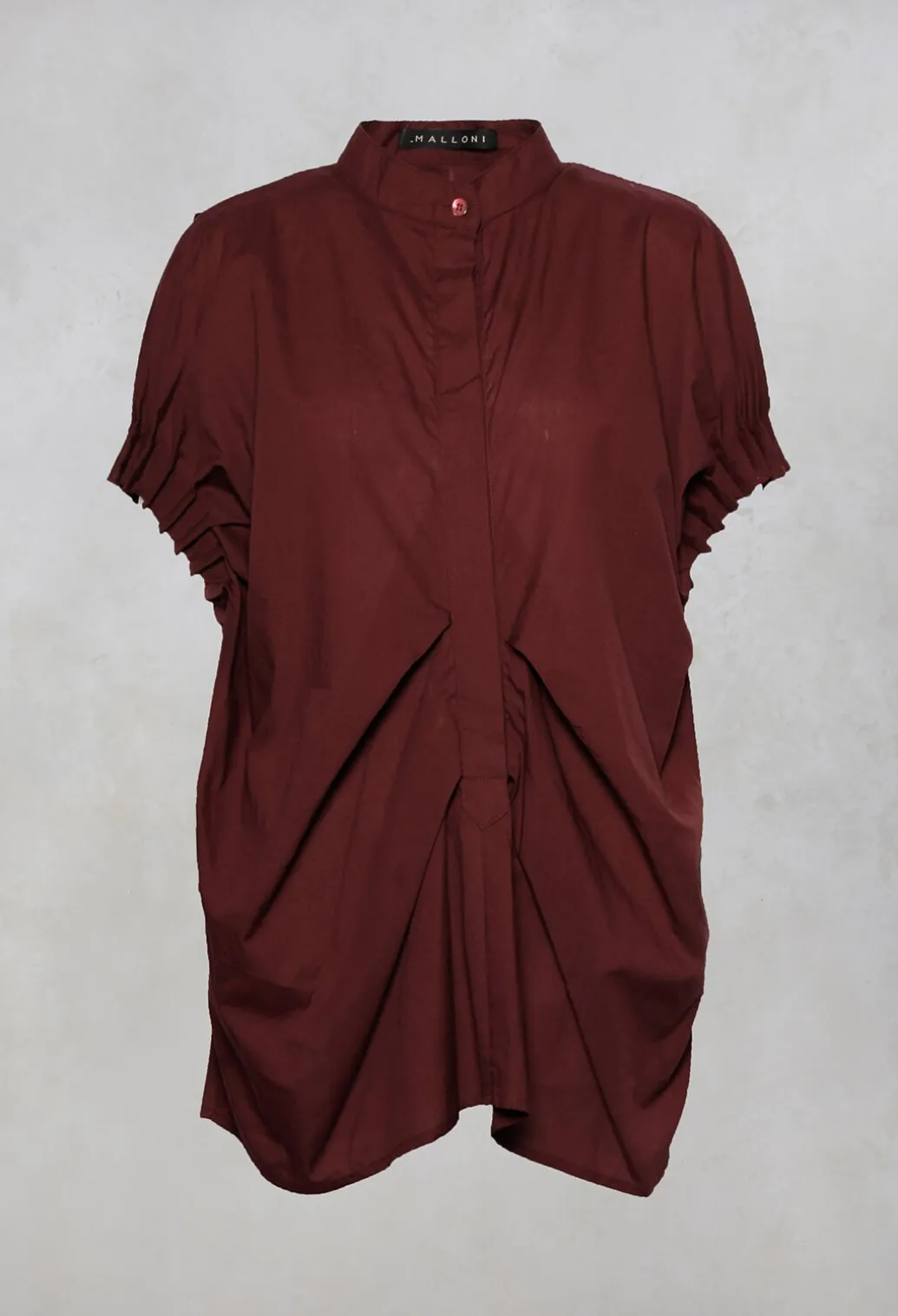 Sleeveless Shirt in Granato